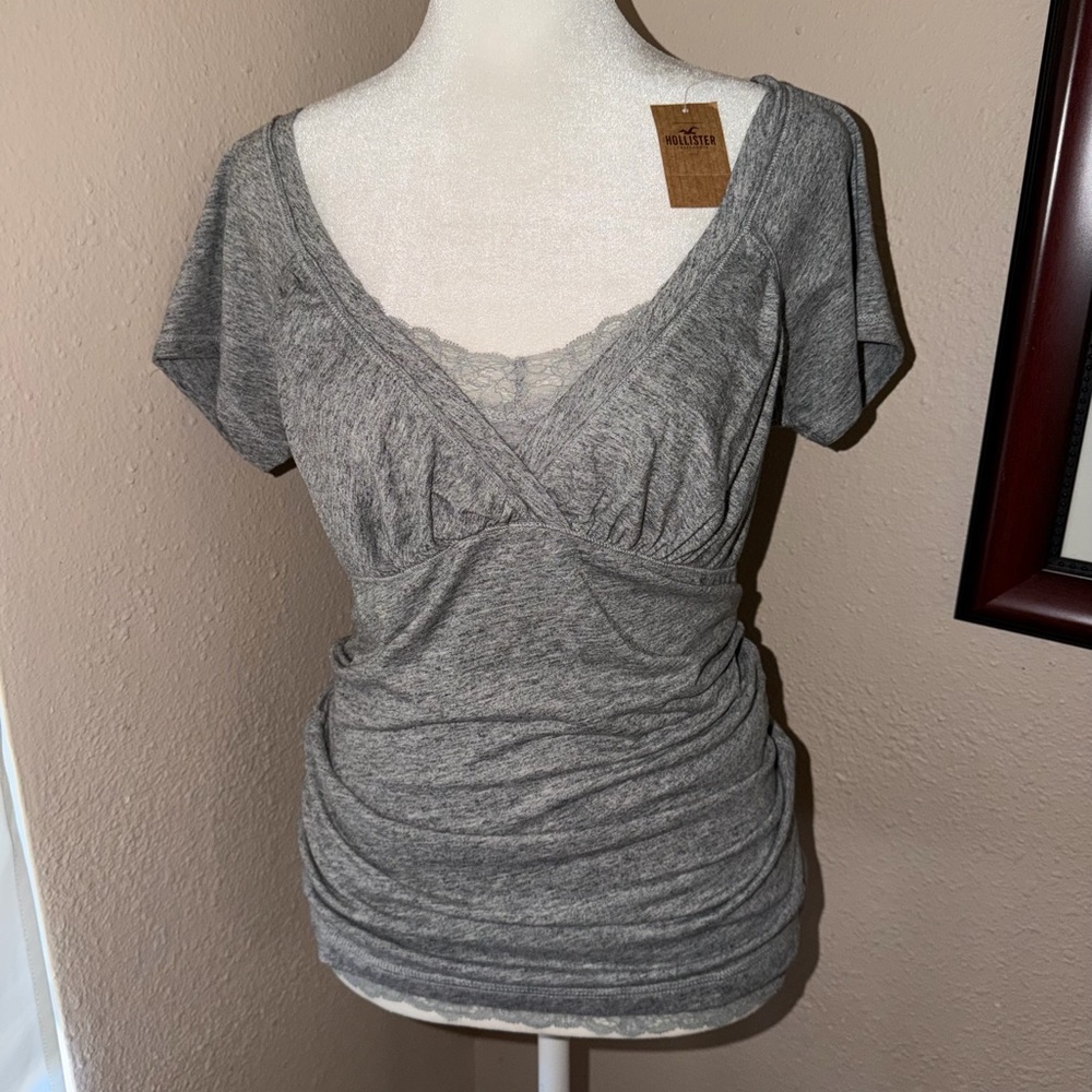 NWT! Vintage Y2K Hollister 2000s Babydoll Top